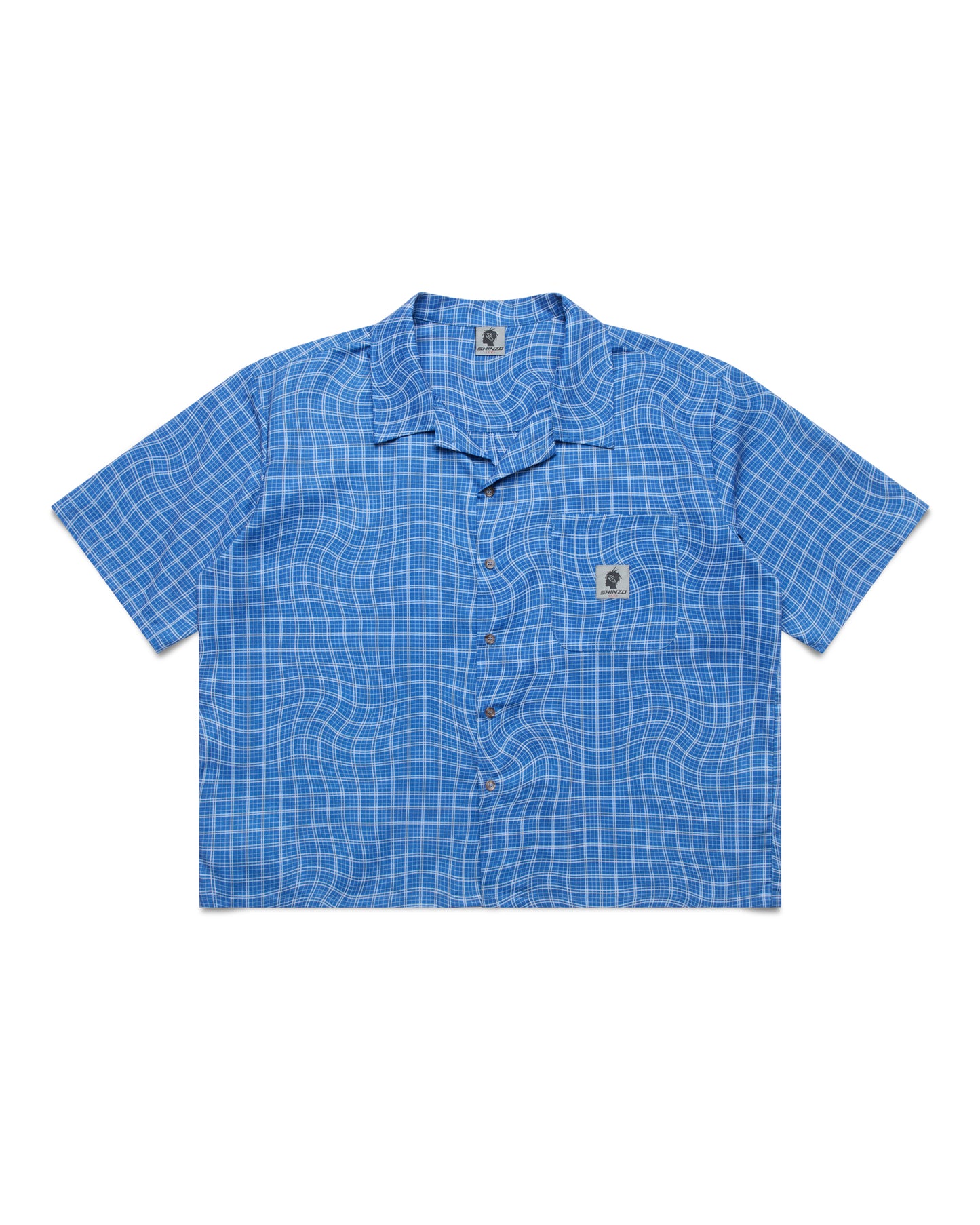 Wabi Blue Button Up Shirt